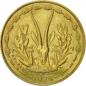 West African States, 5 Francs, 1978, Paris, SUP, Aluminum-Nickel-Bronze, KM:2a