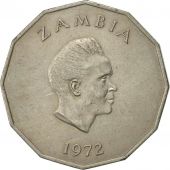 Zambia, 50 Ngwee, 1972, British Royal Mint, EF(40-45), Copper-nickel, KM:16