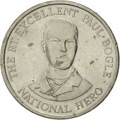Jamaica, Elizabeth II, 10 Cents, 1993, Franklin Mint, AU(55-58), Nickel plated