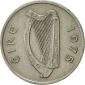 IRELAND REPUBLIC, 5 Pence, 1975, AU(55-58), Copper-nickel, KM:22
