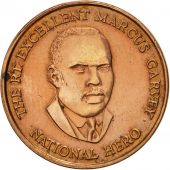 Jamaica, Elizabeth II, 25 Cents, 1995, British Royal Mint, AU(55-58), Copper