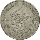 Gabon, 100 Francs, 1972, Paris, SUP, Nickel, KM:12