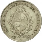 Uruguay, 20 Pesos, 1970, Santiago, SUP, Copper-Nickel-Zinc, KM:56