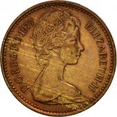 Great Britain, Elizabeth II, 1/2 New Penny, 1977, EF(40-45), Bronze, KM:914