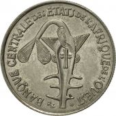 West African States, 50 Francs, 1995, Paris, AU(50-53), Copper-nickel, KM:6