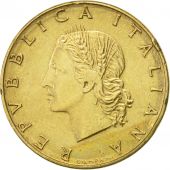Italy, 20 Lire, 1974, Rome, AU(55-58), Aluminum-Bronze, KM:97.2