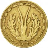 West African States, 10 Francs, 1964, Paris, EF(40-45), Aluminum-Bronze, KM:1