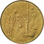 West African States, 10 Francs, 1995, Paris, EF(40-45), Aluminum-Bronze, KM:10