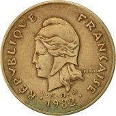 French Polynesia, 100 Francs, 1982, Paris, EF(40-45), Nickel-Bronze, KM:14