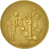 West African States, 10 Francs, 1987, Paris, VF(30-35), Aluminum-Bronze, KM:10