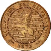 Netherlands, William III, Cent, 1878, EF(40-45), Bronze, KM:107.1