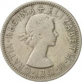 Grande-Bretagne, Elizabeth II, Florin, Two Shillings, 1961, TTB, Copper-nickel