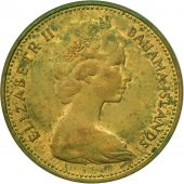 Bahamas, Elizabeth II, Cent, 1969, Franklin Mint, EF(40-45), Nickel-brass, KM:2