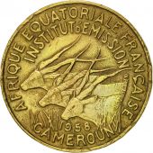 Cameroun, 5 Francs, 1958, Paris, TTB+, Aluminum-Bronze, KM:10