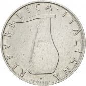 Italy, 5 Lire, 1972, Rome, AU(50-53), Aluminum, KM:92