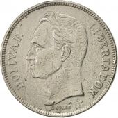 Venezuela, 5 Bolivares, 1973, Madrid, TTB+, Nickel, KM:44