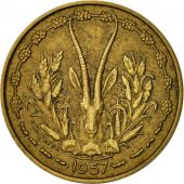 French West Africa, 10 Francs, 1957, Paris, TTB+, Aluminum-Bronze, KM:8