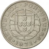 Mozambique, 20 Escudos, 1971, AU(55-58), Nickel, KM:87