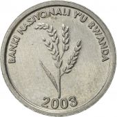 Coin, Rwanda, Franc, 2003, AU(55-58), Aluminum, KM:22