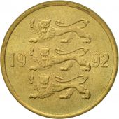 Estonia, 10 Senti, 1992, no mint, AU(55-58), Aluminum-Bronze, KM:22
