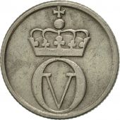 Norway, Olav V, 10 re, 1963, AU(50-53), Copper-nickel, KM:411