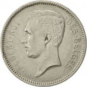 Belgium, 5 Francs, 5 Frank, 1932, AU(50-53), Nickel, KM:97.1
