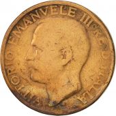 Italy, Vittorio Emanuele III, 10 Centesimi, 1925, Rome, VF(20-25), Bronze, KM:60