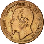 Italie, Vittorio Emanuele II, 10 Centesimi, 1862, TB, Cuivre, KM:11.2