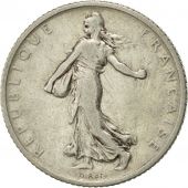 France, Semeuse, Franc, 1908, Paris, VF(20-25), Silver, KM:844.1, Gadoury:467