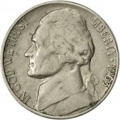tats-Unis, Jefferson Nickel, 5 Cents, 1963, U.S. Mint, Denver, TTB