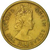 Etats des caraibes orientales, Elizabeth II, 5 Cents, 1965, TTB, Nickel-brass
