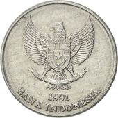Indonsie, 25 Rupiah, 1991, SUP, Aluminium, KM:55