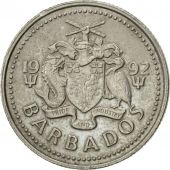 Barbados, 10 Cents, 1992, Franklin Mint, TTB+, Copper-nickel, KM:12