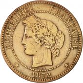 France, Crs, 10 Centimes, 1872, Paris, TB+, Bronze, KM:815.1, Gadoury:265a
