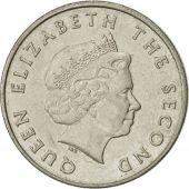 East Caribbean States, Elizabeth II, 25 Cents, 2002, British Royal Mint