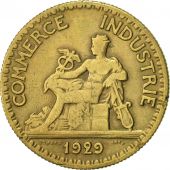 France, Chambre de commerce, 50 Centimes, 1929, Paris, TB+, Aluminum-Bronze