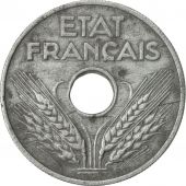 France, tat franais, 20 Centimes, 1943, Paris, TTB, Zinc, KM:900.2