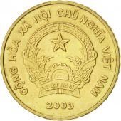 Vietnam, SOCIALIST REPUBLIC, 5000 Dng, 2003, Vantaa, AU(50-53), Brass, KM:73