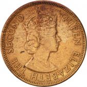 Cyprus, 5 Mils, 1955, EF(40-45), Bronze, KM:34