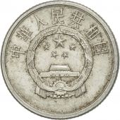 CHINA, PEOPLES REPUBLIC, Fen, 1985, AU(50-53), Aluminum, KM:1