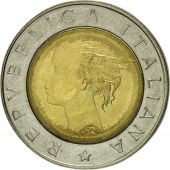 Monnaie, Italie, 500 Lire, 1993, Rome, TTB+, Bi-Metallic, KM:160