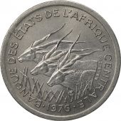 Central African States, Franc, 1976, Paris, AU(55-58), Aluminum, KM:8