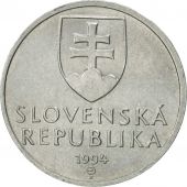 Slovakia, 10 Halierov, 1994, AU(55-58), Aluminum, KM:17