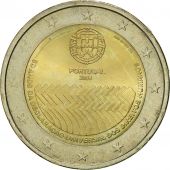 Portugal, 2 Euro, Human Rights, 2008, MS(63), Bi-Metallic, KM:784