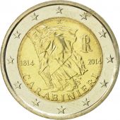 Italy, 2 Euro, Carabinieri, 2014, MS(63), Bi-Metallic