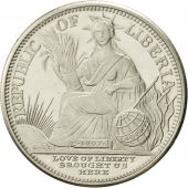 Liberia, 5 Dollars, 1997, SPL+, Copper-nickel, KM:353