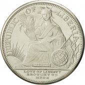 Liberia, 5 Dollars, 1997, SPL+, Copper-nickel, KM:358