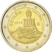 Espagne, 2 Euro, Parc Guell, 2014, SUP+, Bi-Metallic