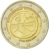 Germany, 2 Euro, EMU, 2009, MS(63), Berlin, Bi-Metallic