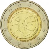 Germany, 2 Euro, EMU, 2009, MS(63), Stuttgart, Bi-Metallic